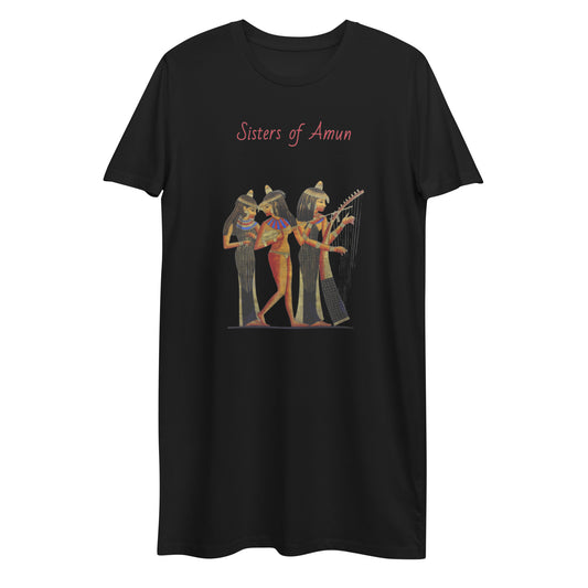 Sisters of Amun - Organic cotton t-shirt dress