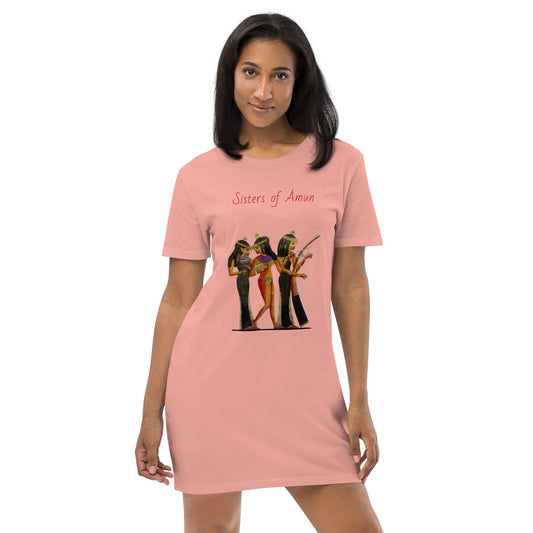 Sisters of Amun - Organic cotton t-shirt dress